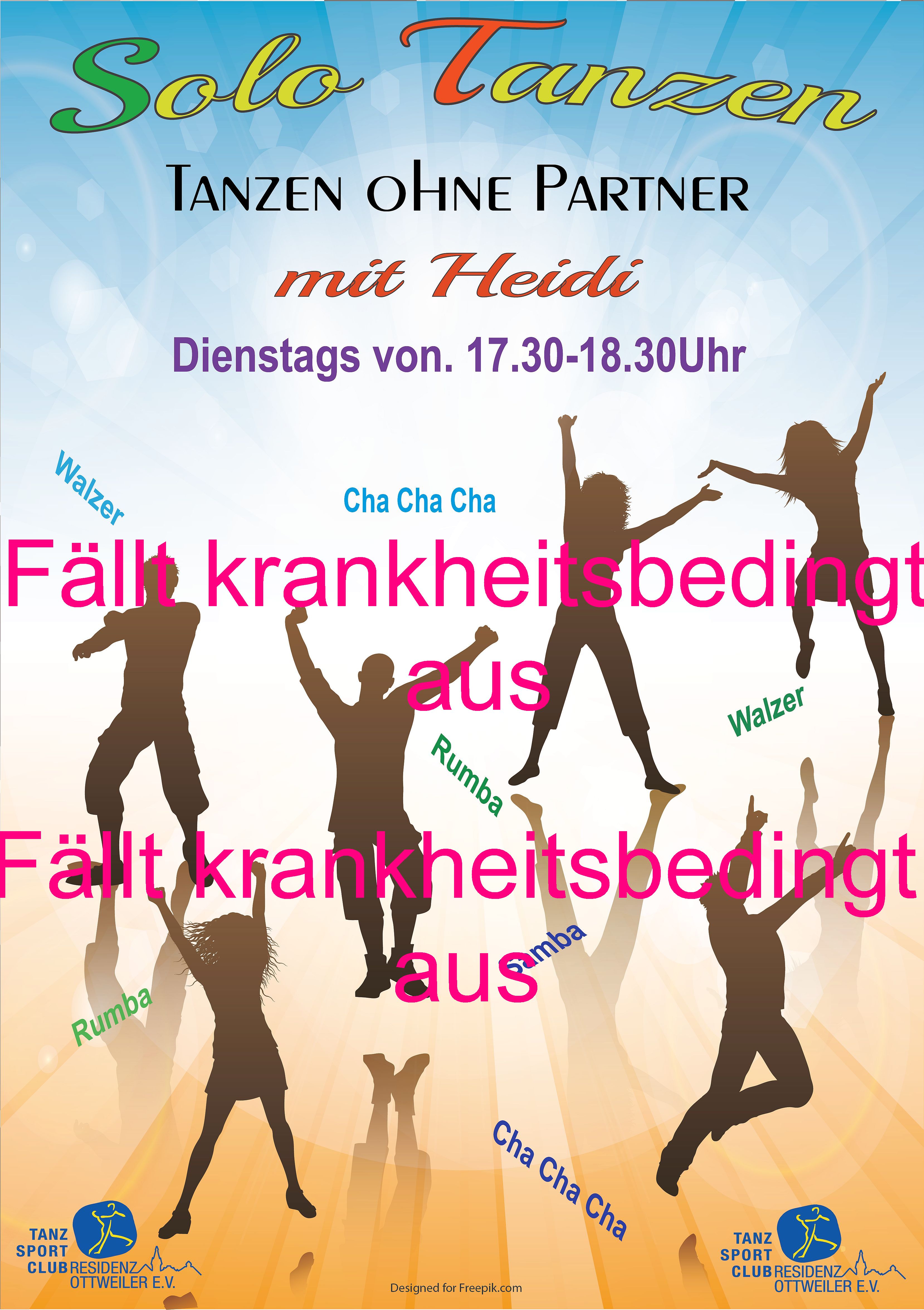 Dance For One neu Heidi 